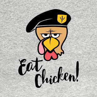 Eat Chicken Funny Thanksgiving T-Shirt